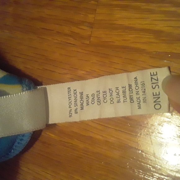 Lularoe blue with yellow sunglasses leggings - Picture 3 of 3